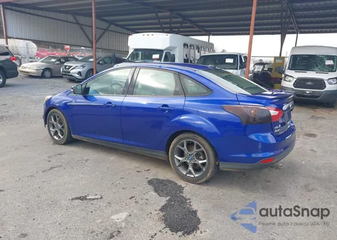 2013 Ford Focus Se from USA, damaged, VIN 1FADP3F26DL114988